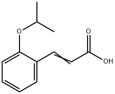 (2E)-3-(2-isopropoxyphenyl)acrylic acid Struktur