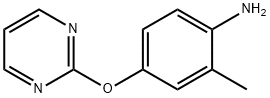 2-methyl-4-(pyrimidin-2-yloxy)aniline Struktur