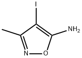 4-iodo-3-methyl-1,2-oxazol-5-amine Struktur