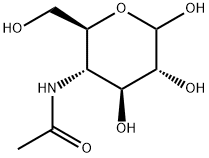 4-Acetamido-2,6-dideoxy-D-glucose Struktur