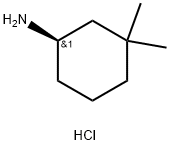 (R)-3,3-dimethylcyclohexan-1-amine hydrochloride Struktur