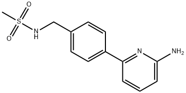 N-(4-(6-aMinopyridin-2-yl)benzyl)MethanesulfonaMide Struktur