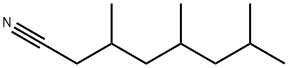 3,5,7-trimethyloctanenitrile Struktur