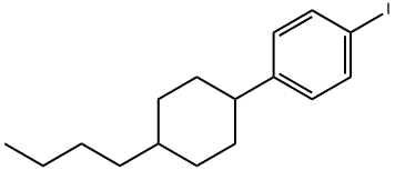 1-(4-butylcyclohexyl)-4-iodobenzene Struktur