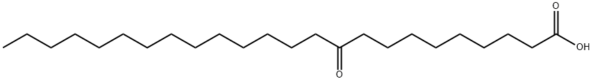 10-Oxotetracosanoic acid Struktur