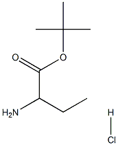 D-2-aminobutyric acid tert-butyl ester hydrochloride Struktur