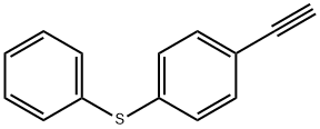 Benzene, 1-ethynyl-4-(phenylthio)- Struktur