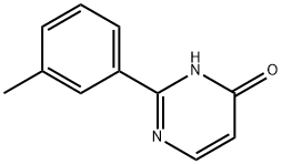 4-Hydroxy-2-(3-tolyl)pyrimidine Struktur