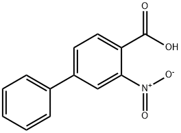 3'-Nitro-biphenyl-4-carboxylic acid Struktur