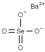 Barium selenate Struktur