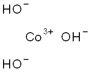 Cobalt(III) hydroxide Struktur