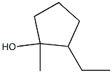 1-ETHYL-2-METHYL-2-CYCLOPENTANOL Struktur