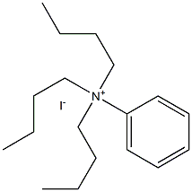 Phenyltributylammonium iodide Struktur