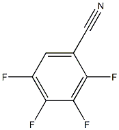 2,3,4,5-Tetrafluorobenzyl nitrile Struktur