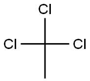 1,1,1-trichloroethane Struktur