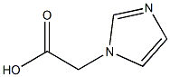 2-(1-Imidazolyl)acetic Acid Struktur