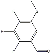 4-trifluoro Methylthio benzaldehyde Struktur