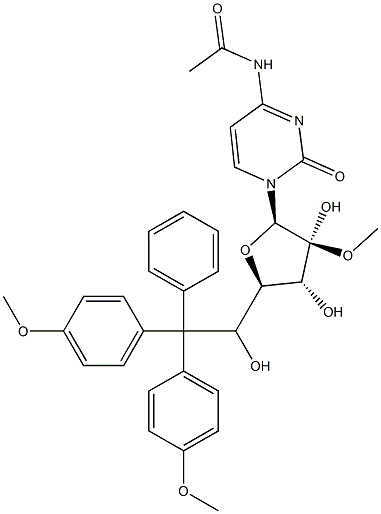 N4-acetyl-5'-(4,4'-dimethoxytrityl)-2'-methoxycytidine