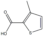 3-methyl-2-thiophenecarboxylic acid Struktur