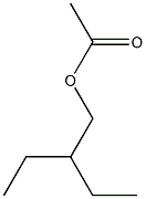 2-ETHYL-1-BUTANOLACETATE Struktur