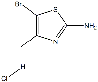 2-AMINO-5-BROMO-4-METHYLTHIAZOLEHCL Struktur