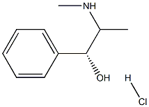 R-Ephedrine hydrochloride Struktur