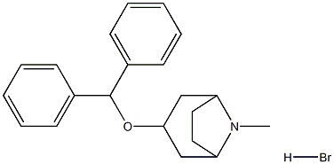 BENZTROPINEHYDROBROMIDE Struktur