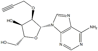 2'-O-Propargyl-D-adenosine Struktur