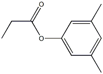 3,5-dimethylphenyl propionic acid Struktur