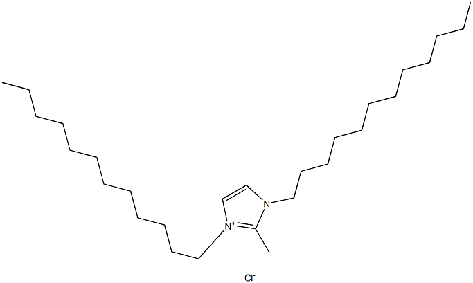 1,3-Didodecyl-2-methyl-1H-imidazol-3-iumchloride Struktur