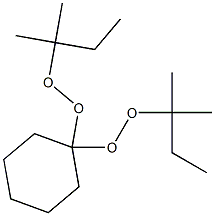 1,1-Di(t-amylperoxy)cyclohexane. Struktur