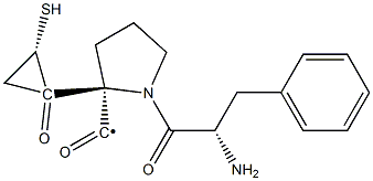 Cyclo-(S-2-mercaptopropionyl-S-phenylalanyl-S-prolyl) Struktur