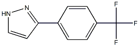 3-[4-(Trifluoromethyl)phenyl]-1H-pyrazole 97% Struktur