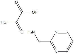 2-(Aminomethyl)pyrimidine oxalate Struktur