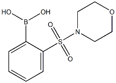 2-(Morpholin-4-ylsulphonyl)benzeneboronic acid Struktur