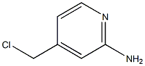 2-AMINO-4-CHLOROMETHYLPYRIDINE Struktur