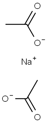 SODIUM DIACETATE(FEED GRADE (INDUSTRIAL GRADE)) Struktur