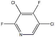 3,5-Dichloro-2,4-Difluoropyridine Struktur