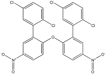 2,5-Dichlorophenyl-4-nitrophenyl ether Struktur