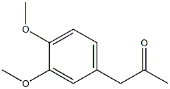 1-(3', 4'-dimethoxyphenyl)propan-2-one Struktur