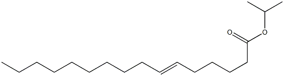 isopropyl 6-hexadecenoate Struktur