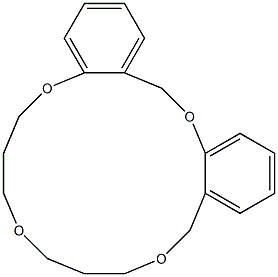 dibenzo-16-crown-4 Struktur