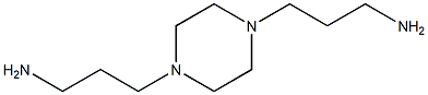 4-bis(3-aminopropyl)piperazine Struktur