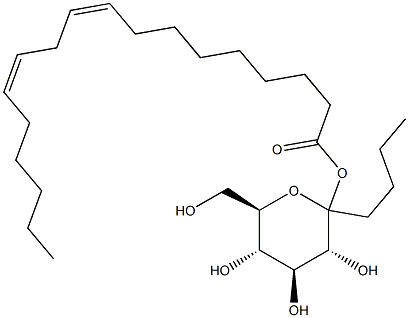 butylglucoside linoleate Struktur