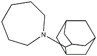 N-(2-adamantyl)hexamethylenimine Struktur