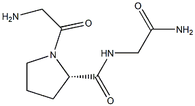 glycylprolylglycine amide Struktur