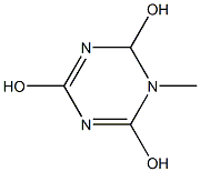 N-methylcyanuric acid Struktur