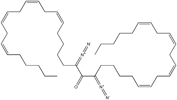 arachidonyl-diazomethyl ketone Struktur