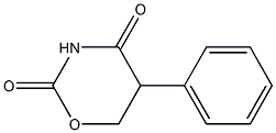 5-phenyl-1,3-oxazinane-2,4-dione Struktur