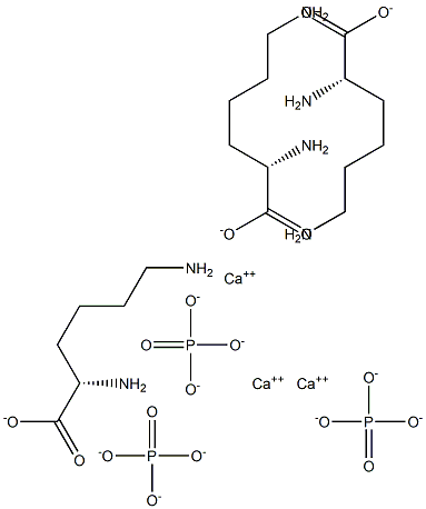 tricalcium phosphate lysine Struktur